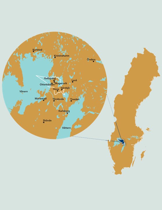 karta gullspangs kommun